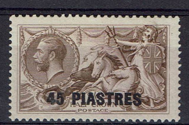 Image of British Levant SG 48c LMM British Commonwealth Stamp